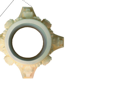 Zuilvoet Omtrek Standvoet Rond Ronde Nieuw Steun voor zuil Cirkelvorm 9030