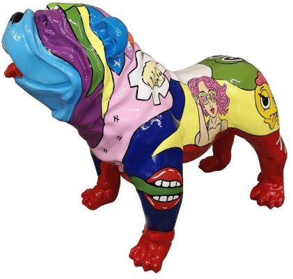 Decoratie Hond Tuin Beeld Beelden Ontwerper Figuur Standbeeld Moderne Figuren