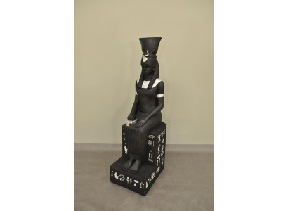 Egyptische farao standbeeld sculptuur figuren sculpturen decoratie decoratie figuur 123cm