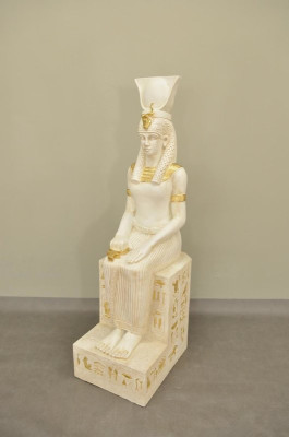 Egyptische farao standbeeld sculptuur figuren sculpturen decoratie decoratie figuur 123cm