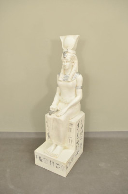 Egyptische farao standbeeld sculptuur figuren sculpturen decoratie decoratie figuur 123cm