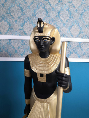 Vloerlamp Sculptuur Figuur Lampen Egypte Standbeeld Figuren Sculpturen Nieuw