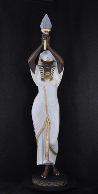 Vloerlamp Sculptuur Figuur Lampen Verlichting Egypte Standbeeld Figuren Sculpturen Decoratie