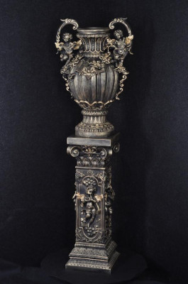 Ontwerp Bloempot Decoratie XXL Vaas Vazen Handgemaakt Decoratie Kelk Bokaal 70cm