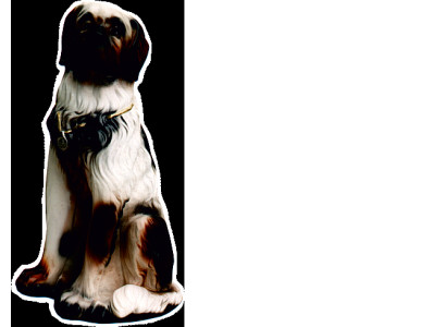 Hond Figuur Standbeeld Sculptuur Figuren Sculpturen Decoratie Deco Sint Bernard Honden