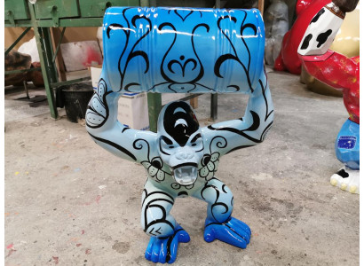 Beelden standbeelden decoratie deco Gorilla tuin Nieuw ontwerpfiguur standbeeld modern
