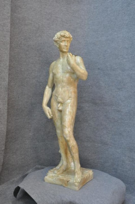 David Beeldhouwwerk Sculpturen Figuren Antieke Stijl Standbeeld Standbeelden Figuur XXL 115cm Nieuw