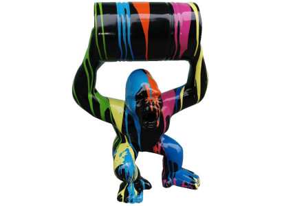 Designer beeldhouwwerk moderne figuren beelden decoratie decor gorilla tuin nieuw