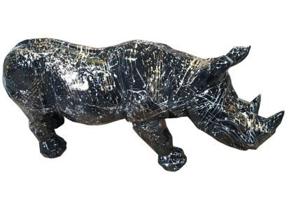 Decoratie beeld Neushoorn Sculptuur Abstracte designer Loft Decoratie Sculpturen Tuin
