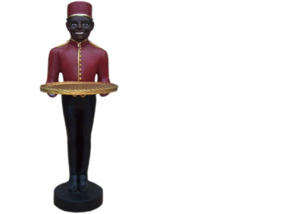 Hotelier Hotel Figur Standbeeld Sculptuur Figuren Sculpturen Decoratie Deco 7084 Nieuw