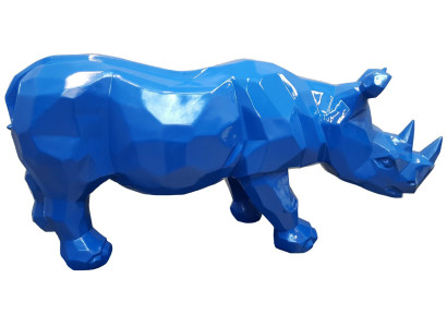 Figuren Abstract Standbeelden Beeldhouwer ontwerper Loft kleurrijke sculpturen Neushoorn Nieuw