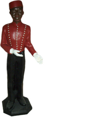 Hotelier Jonge Gastronomie Figuur Standbeeld Sculptuur Figuren Sculpturen Decoratie