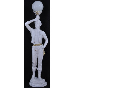 Levensgrote Hindoe Staanlamp Sculptuur Vloerlamp Lamp Decoratie Figuur 160cm