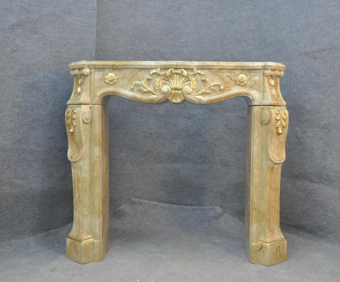 Haard Bekleding Omlijsting Marmer Stijl Decoratie Barok Klassieke Haarden Oven