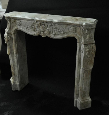 Haard Bekleding Omlijsting Marmer Stijl Decoratie Barok Klassieke Haarden Oven