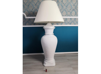 XXL Ontwerp Staande lamp Vaasstandaard Lampen Verlichte vitrine 132cm Plank
