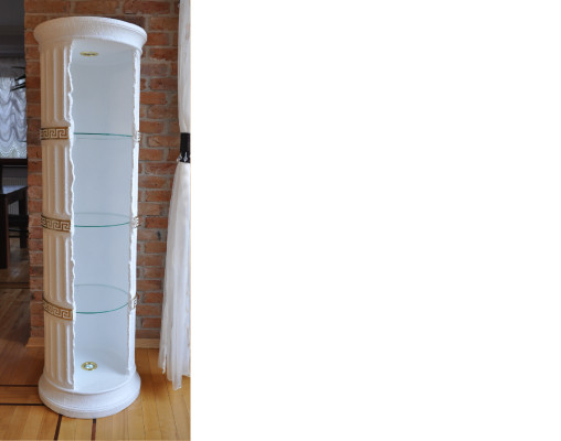 Ontwerp Vitrinekast Glaszuil Bar Vitrinekasten Planken Kast Woonkamer 1882 Nieuw