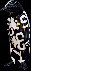 Ontwerp Pinguïn Figuur Standbeeld Sculptuur Figuren Sculpturen Decoratie Deco 3080 Nieuw