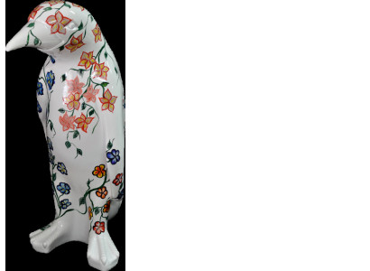 Ontwerp 67cm Pinguïn Luxe Figuur Sculptuur Handgemaakt XXL Dier Sculpturen Figuren