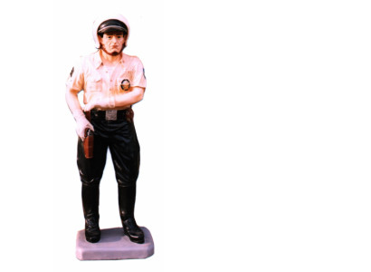VS Highway Police Officer Figurine Standbeeld Sculptuur Beeldjes Sculpturen Decoratie Deco