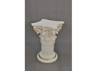 Medusa zuil Romeinse zuilen marmeren beeld decoratie standaard 1021