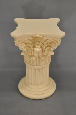 Medusa zuil Romeinse zuilen marmeren beeld decoratie standaard 1021