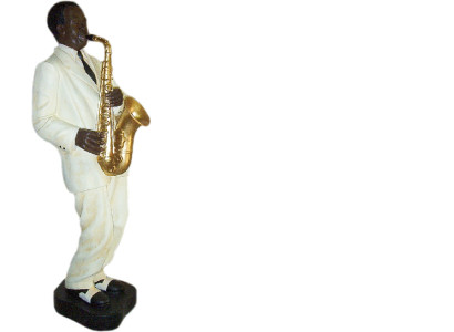 Ontwerp Saxofoon Figuur Standbeeld Sculptuur Figuren Sculpturen Decoratie 4022 Nieuw