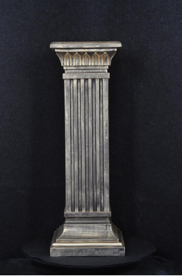 Medusa zuil Romeinse zuil marmeren sculptuur figuur decoratie standaard 1050