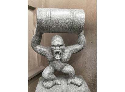 Figuren Standbeelden Decoratie Deco Gorilla Tuin Nieuw Ontwerper Beeld Standbeeld Modern