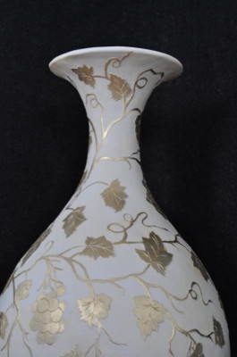 Ontwerp Bloempot Decoratie XXL Vaas Vaas Handgemaakt Decoratie Kelk Beker 0856