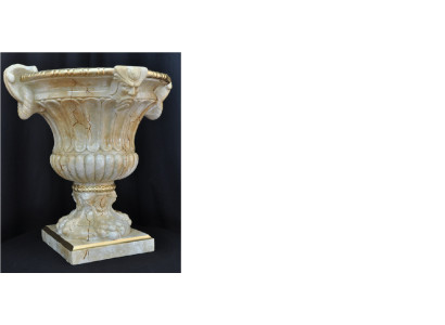 XXL Vaas Tafeldecoratie Deco Vaas Antieke Stijl Sculptuur Figuur Kelk Rome 69cm  XXL Vaas Tafeldecoratie Deco Vaas Antieke Stijl Sculptuur Figuur Kelk Rome 69cm
