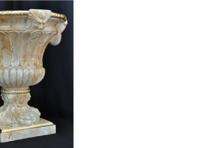 XXL Vaas Tafeldecoratie Deco Vaas Antieke Stijl Sculptuur Figuur Kelk Rome 69cm  XXL Vaas Tafeldecoratie Deco Vaas Antieke Stijl Sculptuur Figuur Kelk Rome 69cm