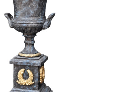 XXL Vaas Tafel Decoratie Deco Vazen Antieke Stijl Sculptuur Figuur Kelk Rom 0877  XXL Vaas Tafel Decoratie Deco Vazen Antieke Stijl Sculptuur Figuur Kelk Rom 0877