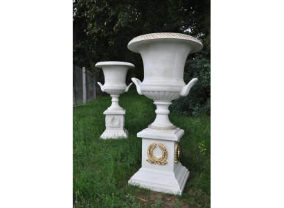 XXL Design Vaas Bloempot Vaas Schaal Bodem Decoratie Deco op de zuil Nieuw. XXL Design Vaas Bloempot Vaas Schaal Bodem Decoratie Deco op de zuil Nieuw.
