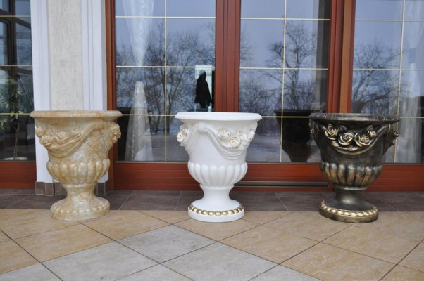 Bloemenpot Ontwerp Vaas Vazen Klassiek Design Antieke Stijl Romeins Bodemschalen