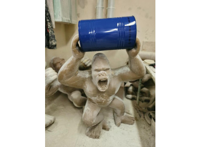 Ontwerper Figuur Standbeeld Moderne Figuren Beelden Decoratie Deco Gorilla Tuin Nieuw