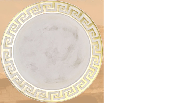 Medusa Ronde Spiegel Bad Grieks Ontwerp Ronde Wandspiegel 6608 100cm Nieuw