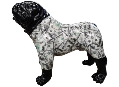 Abstracte Figuur Standbeeld Figuren Decoratie Hond Tuin Sculptuur Sculpturen 75x90