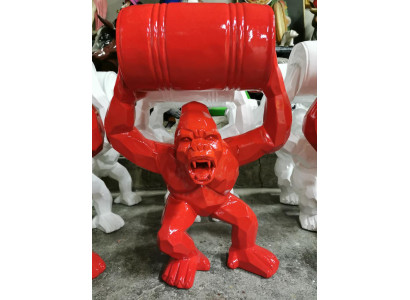 Figuur Beelden Decoratie Deco Gorilla Tuin Nieuw Ontwerper Figuur Standbeeld Modern