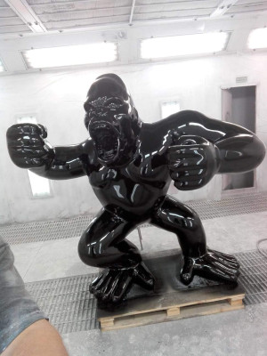 Beeldhouwwerk Decoratie Deco Gorilla Tuin Nieuw Ontwerper Figuur Standbeeld Moderne Figuren