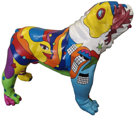 Abstract hondenontwerp Woondeco Sculpturen Standbeelden Figuren Figuur Decoratie