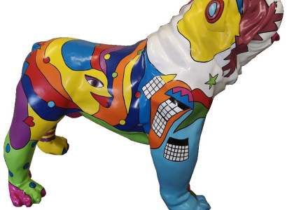 Abstract hondenontwerp Woondeco Sculpturen Standbeelden Figuren Figuur Decoratie