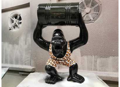 Ontwerper figuur standbeeld moderne figuren beelden decoratie decoratie gorilla tuin nieuw