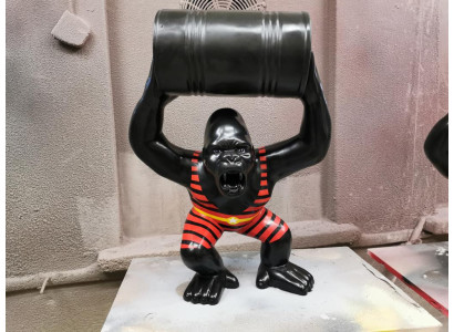 Designer Figur Standbeeld Moderne Figuren Beeldhouwwerken Decoratie Decoratie Gorilla Tuin Nieuw