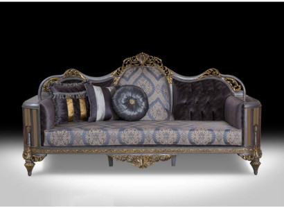 Bank in klassieke stijl met Chesterfield-design voor de woonkamer