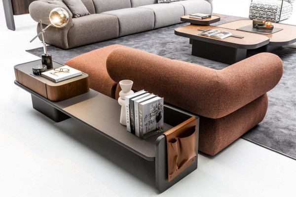 Grote woonkamerset vijfzitter driezitter fauteuil poef bankstel