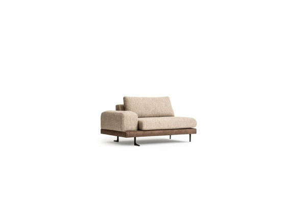 Beige vijfzits gestoffeerde bankstellen bank textiel bank zitmeubels woonkamer