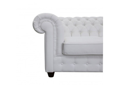 Chesterfield 3+1 leren slaapbank met bedfunctie leren bank bankstel sofa