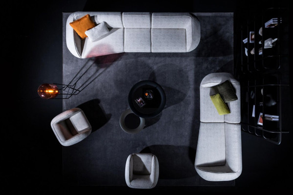 Zitgroep Woonkamerset Vijfzits Fauteuil Vierzits gestoffeerde banken Bankstel