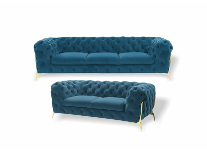 Bankstel 3+2 zits set Designbanken Gestoffeerde banken Moderne bank Direct